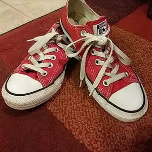 Red converse